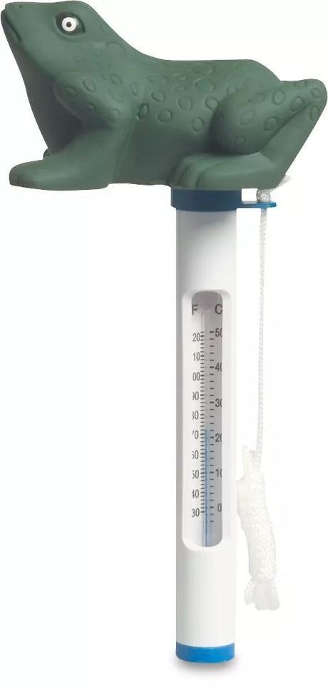 Dieren zwembad thermometer - kikker