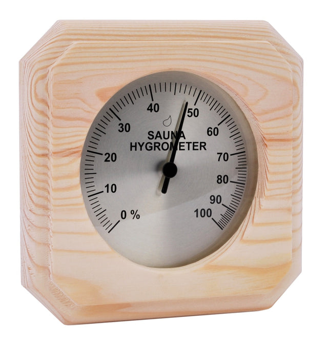 Basic sauna hygrometer - Pine