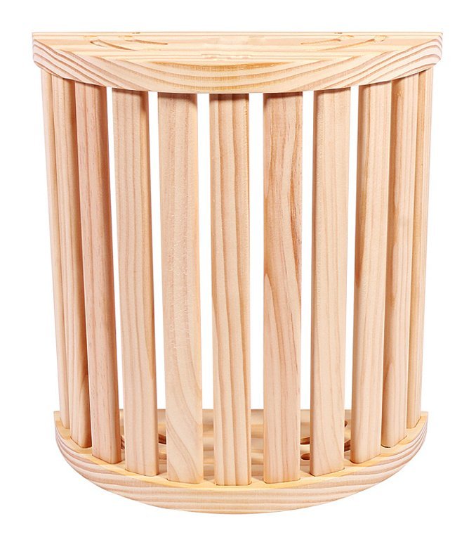 Sauna gebogen lampscherm - Pine