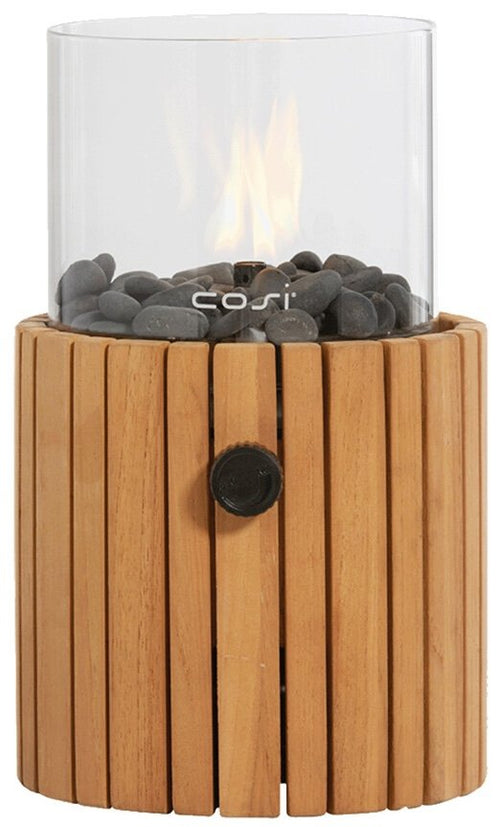 Cosi Cosiscoop Timber round gaslantaarn - teak