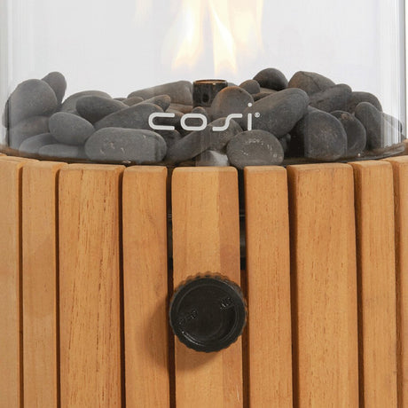 Cosi Cosiscoop Timber round gaslantaarn - teak