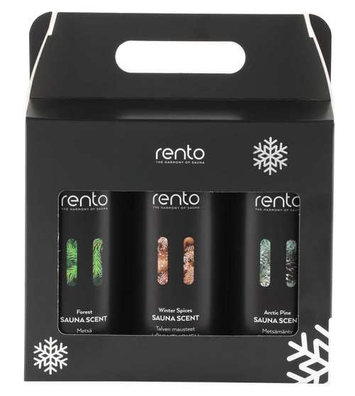 Rento saunageuren cadeauset Limited Edition 3 x 400 ml