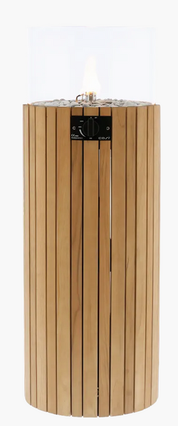 Cosi Cosiscoop Pillar L vuurzuil - teak