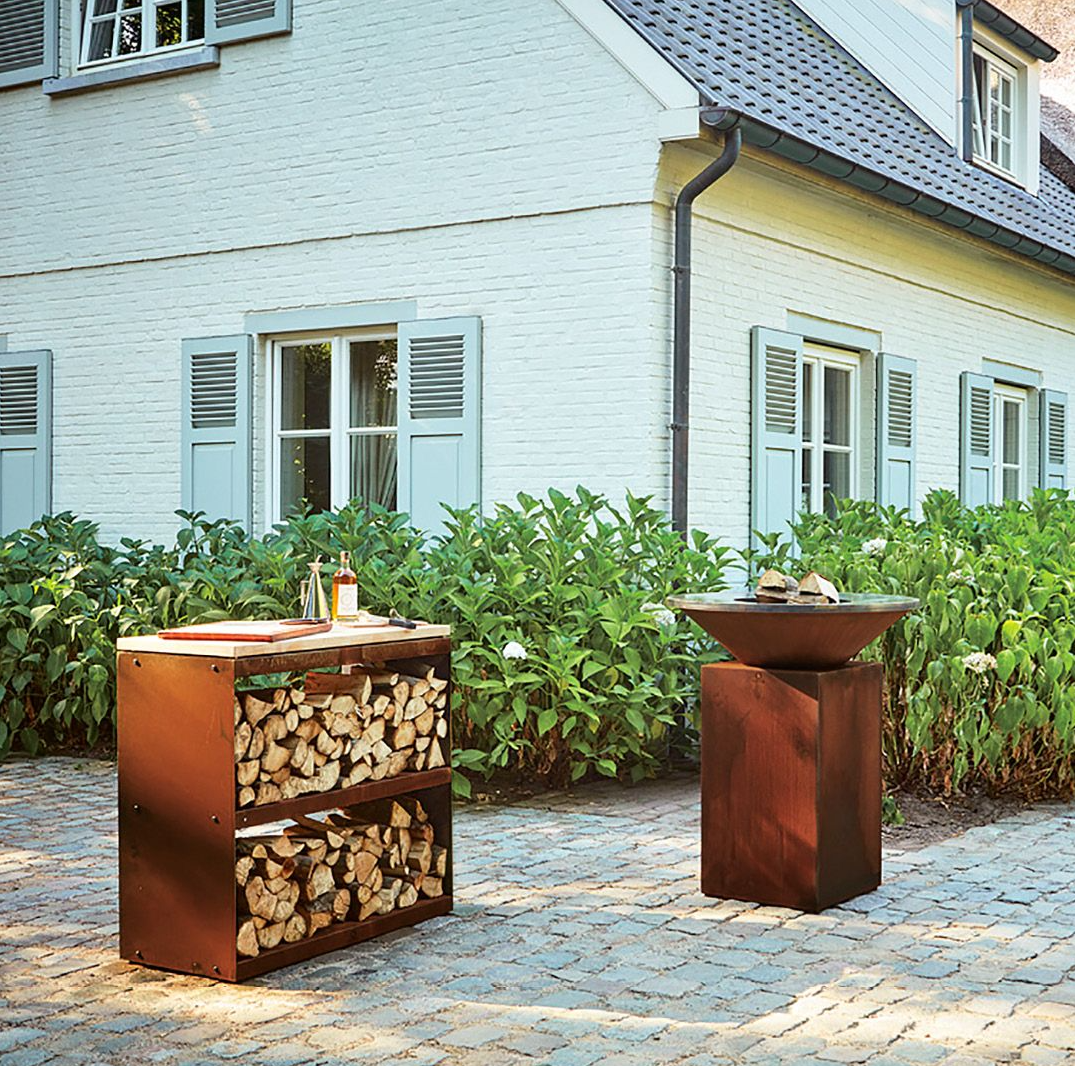 OFYR houtopslag dressoir - Corten