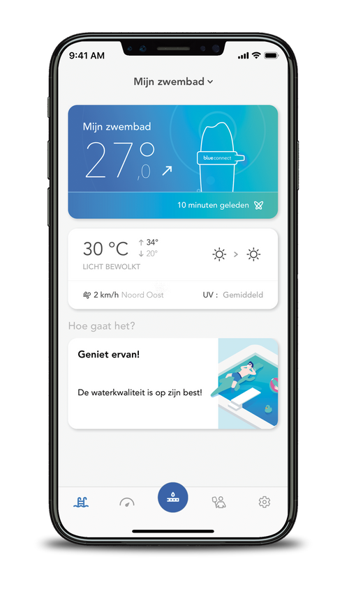 Astral Blue Connect PLUS zout watertester met app