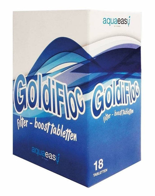 Goldifloc Vloktabletten 18 stuks Aqua Easy