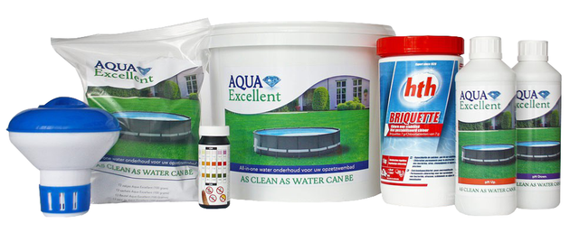 Aqua Excellent waterbehandelingspakket voor opzetzwembad