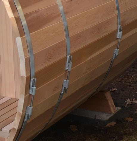 Dundalk Barrel Sauna BS182 - ø182 Clear Red Cedar 