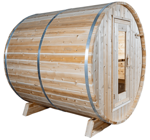 Dundalk White Cedar barrel sauna Ø200 x 200 cm