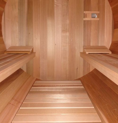 Dundalk Barrel Sauna BS182 - ø182 Clear Red Cedar 