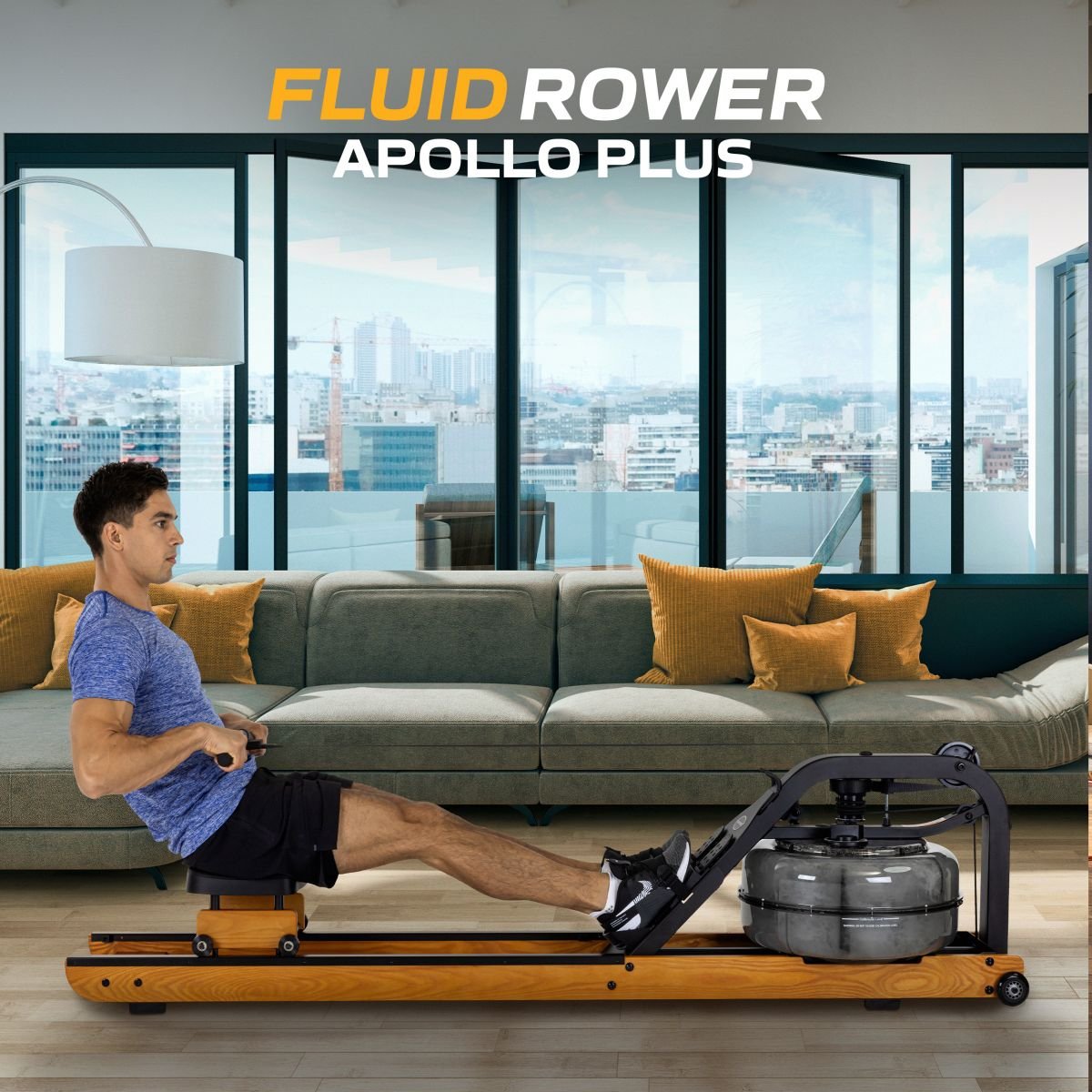 Fluid Rower Apollo Plus roeitrainer