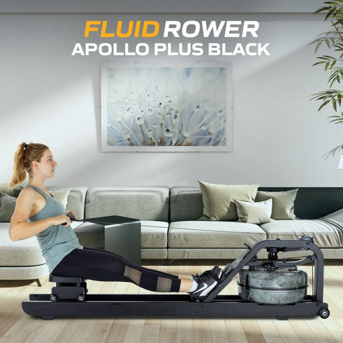 Fluid Rower Apollo Plus Black roeitrainer