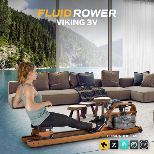 Fluid Rower Viking 3 V roeitrainer