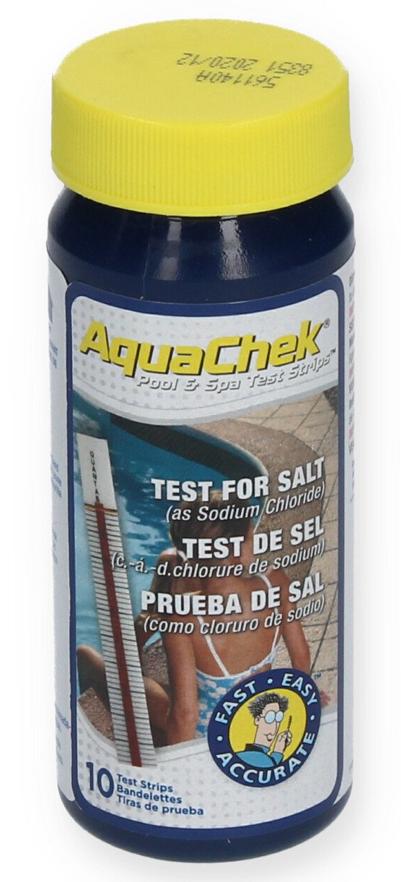 Aquachek teststrips voor zout water (10 stuks)