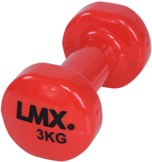 Lifemaxx LMX1150 vinyl dumbbellset (2 stuks) - 3 kg