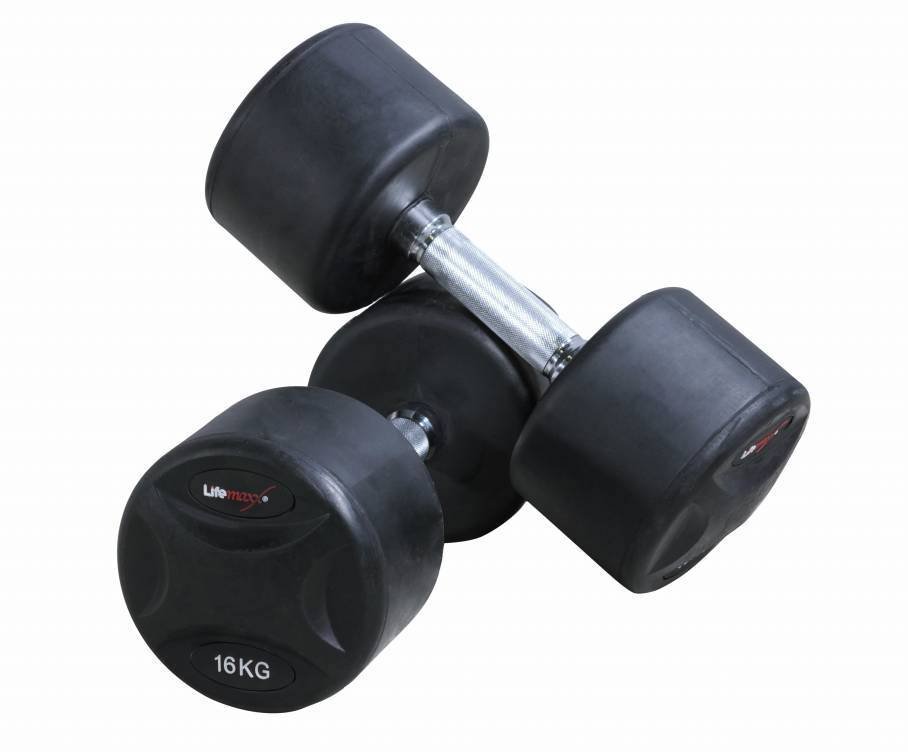 Lifemaxx LMX79 fixed dumbbells 22 kg (2 stuks)