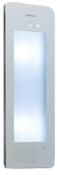 Sunshower Plus S White inbouw/opbouw (infrarood/UV-licht)