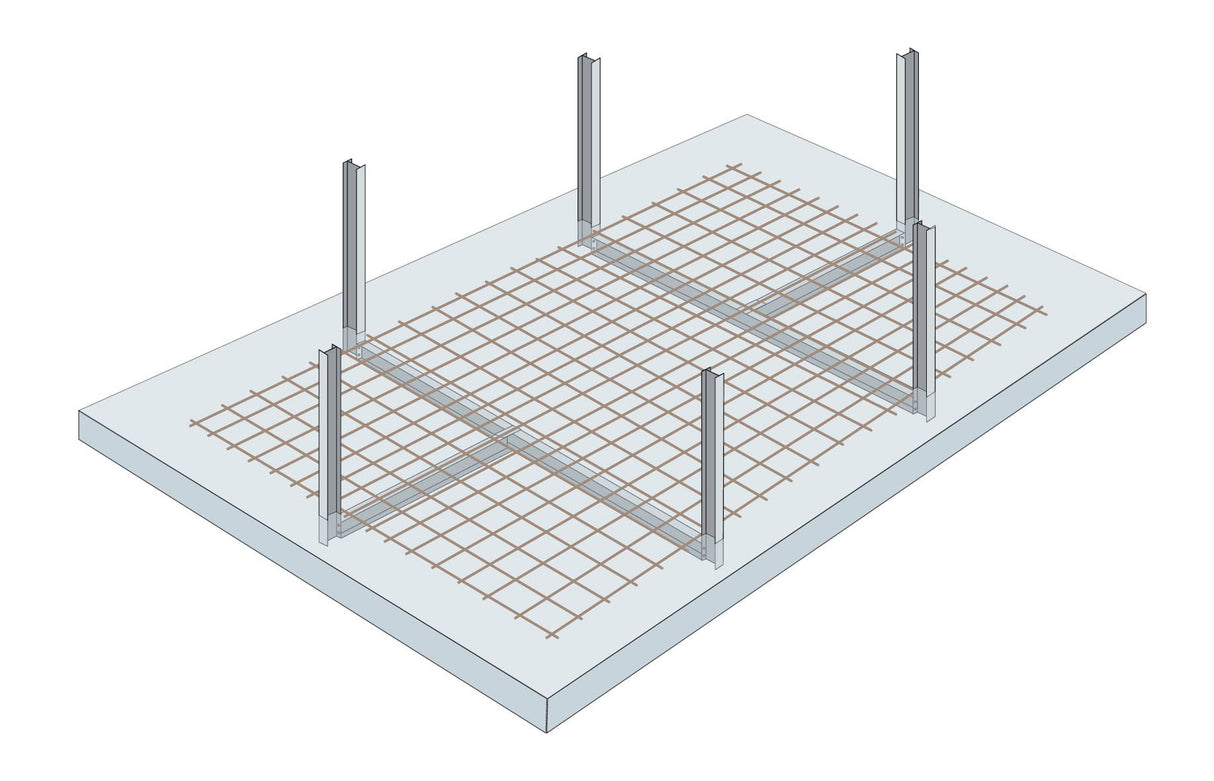 Metalen frame voor de Gardipool QUARTOO