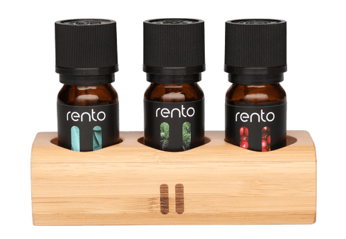 Rento saunageuren cadeauset met houder 3 x 10 ml