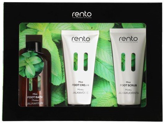 Rento cadeauset voetverzorging mint/eucalyptus