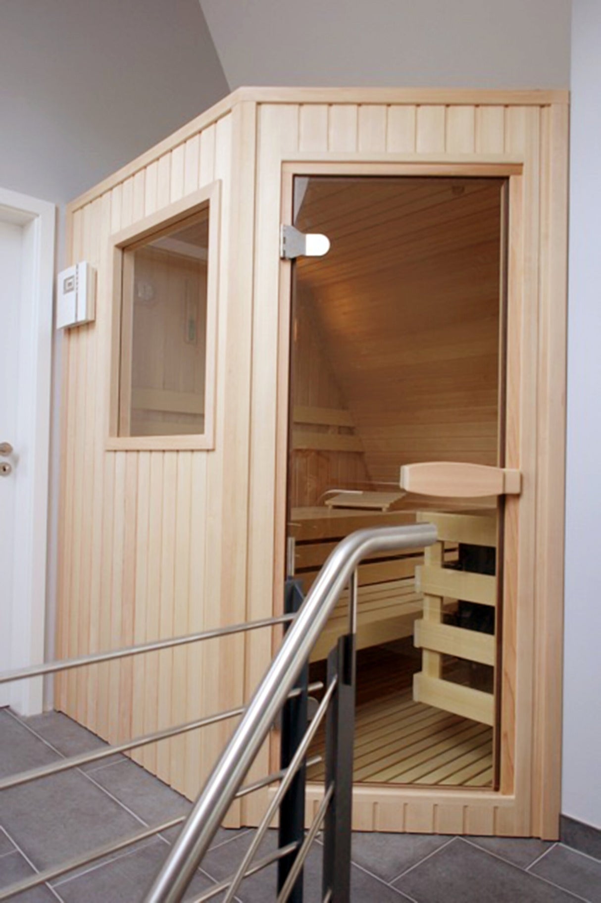 BH160 sauna 160 x 130 x 205 cm - Polarfichte