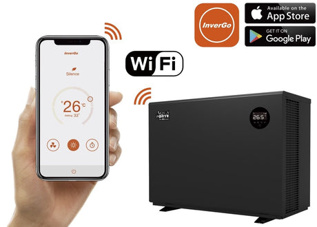 Aquaforte Mr. Silence Full Inverter warmtepomp - 11 kW smartphone app