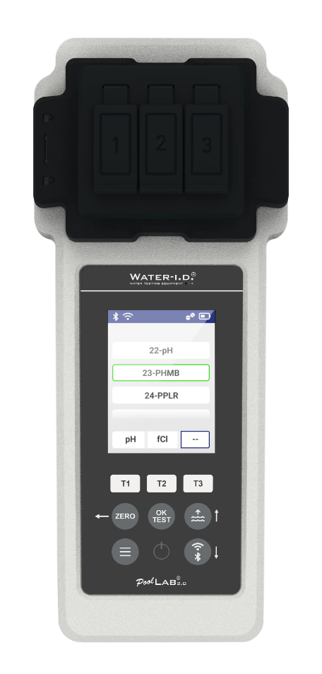 Pool Lab 2.0 digitale fotometer zwembad tester