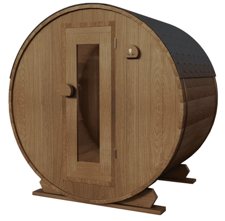 Gemodificeerd Ayous barrel sauna 140 cm