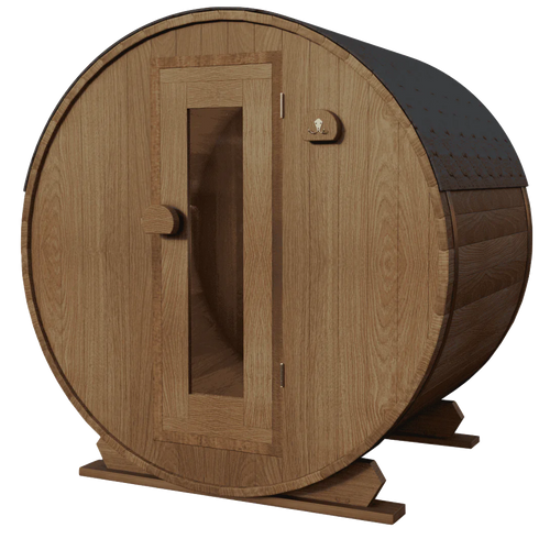 Gemodificeerd Ayous barrel sauna 140 cm