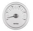 Rento sauna thermometer natural aluminium