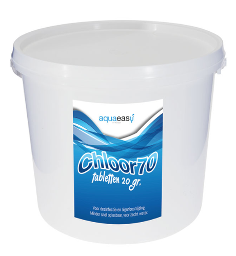 Aqua Easy Chloortabletten 70 (20 gram) - 5kg