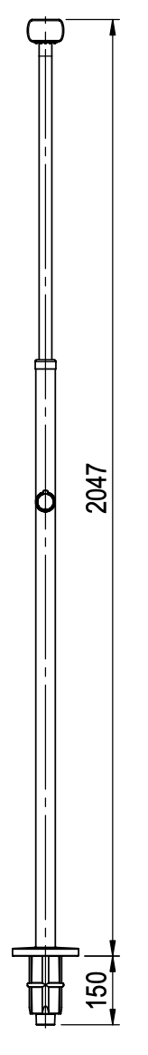 Astral Angel RVS-304 buitendouche