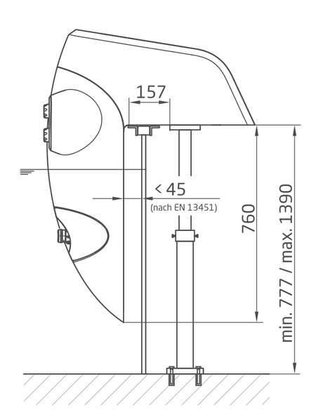 Speck Badu Jet Perla jetstream 40 m3/u (LED wit) - 400v