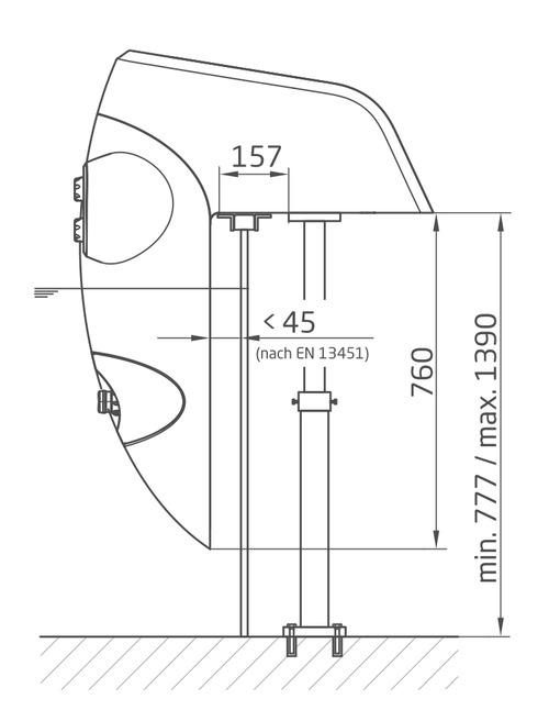 Speck Badu Jet Perla jetstream 40 m3/u (LED wit) - 400v