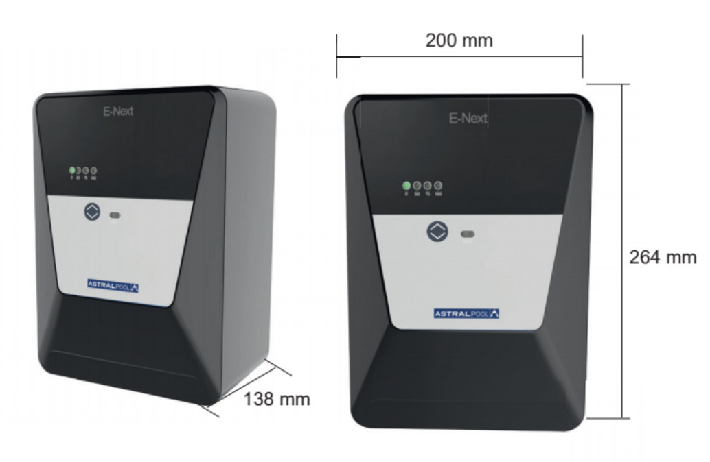 Astral E-Next 7 zoutelektrolyse tot 30 m3