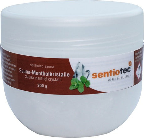 Sentiotec menthol ijskristallen 200 gram 