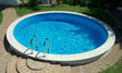 Aqualine stalen zwembad Ø420 x 120 cm (0,8 mm) + startset