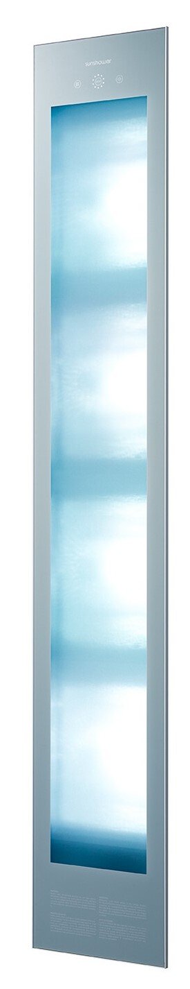 Sunshower Deluxe Organic Grey inbouw (infrarood/UV-licht)