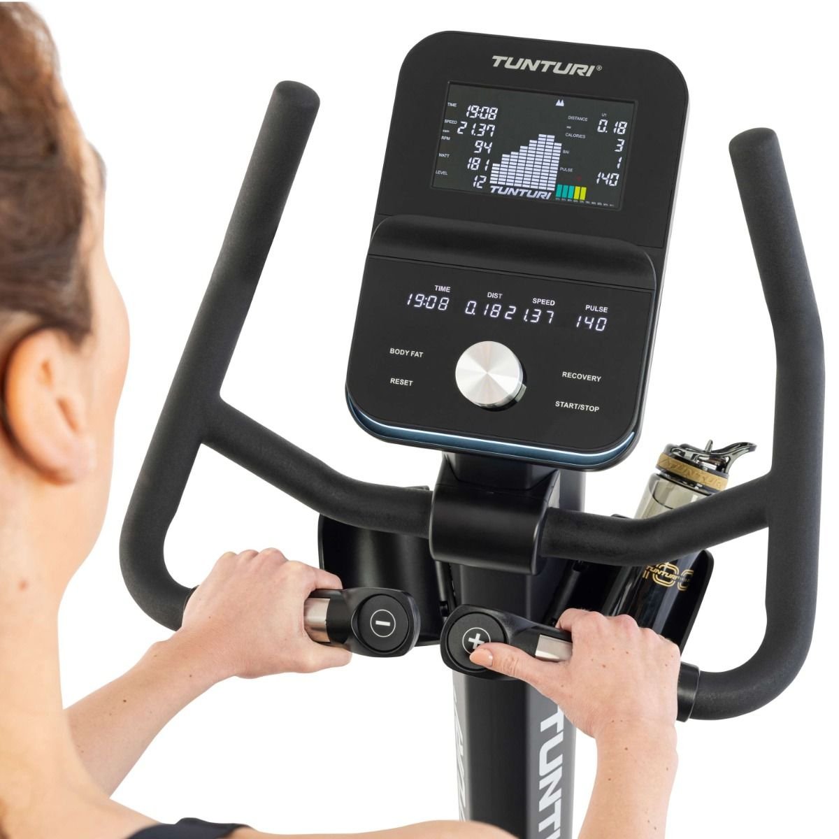 Tunturi Platinum UB30 Upright Bike Hometrainer