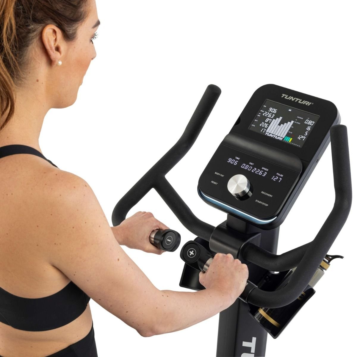 Tunturi Platinum UB30 Upright Bike Hometrainer