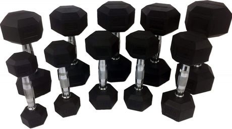 Tunturi Hexagon dumbbellset 1-10 kg