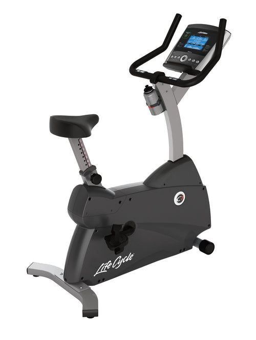 Life Fitness Upright Lifecycle Hometrainer C1 met GO-console