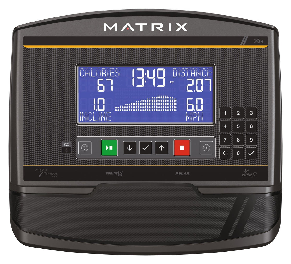 Matrix Fitness ligfiets R50 - XR display