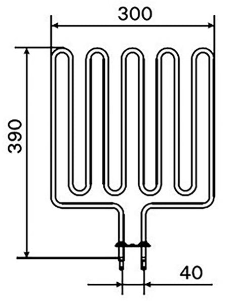 Harvia ZSK-732 verwarmingselement 1750W