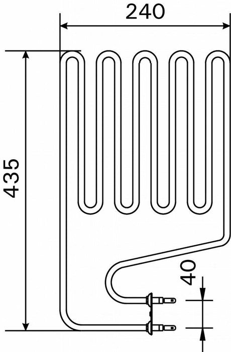 Harvia ZSP-240 verwarmingselement 2150W