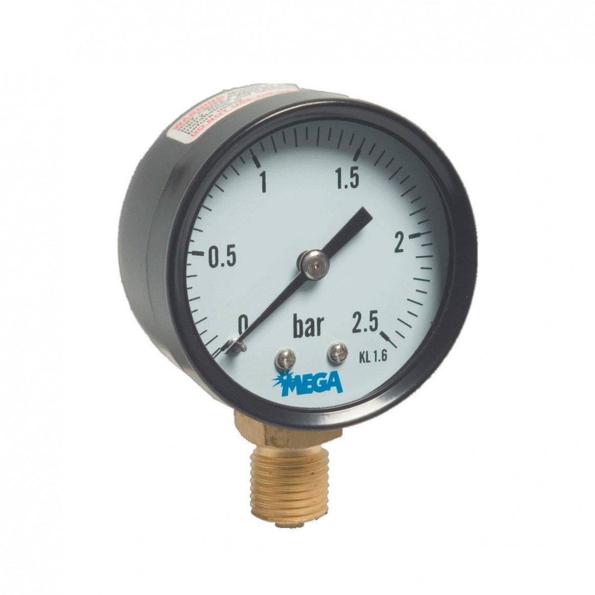 Manometer voor zandfilters 0 - 2,5 bar