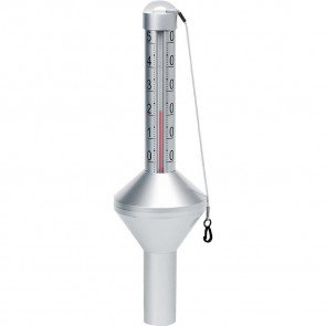 Metallic look design zwembad thermometer 