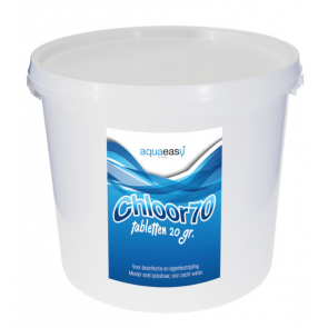 Aqua Easy Chloortabletten 70 (20 gram) - 5 kg